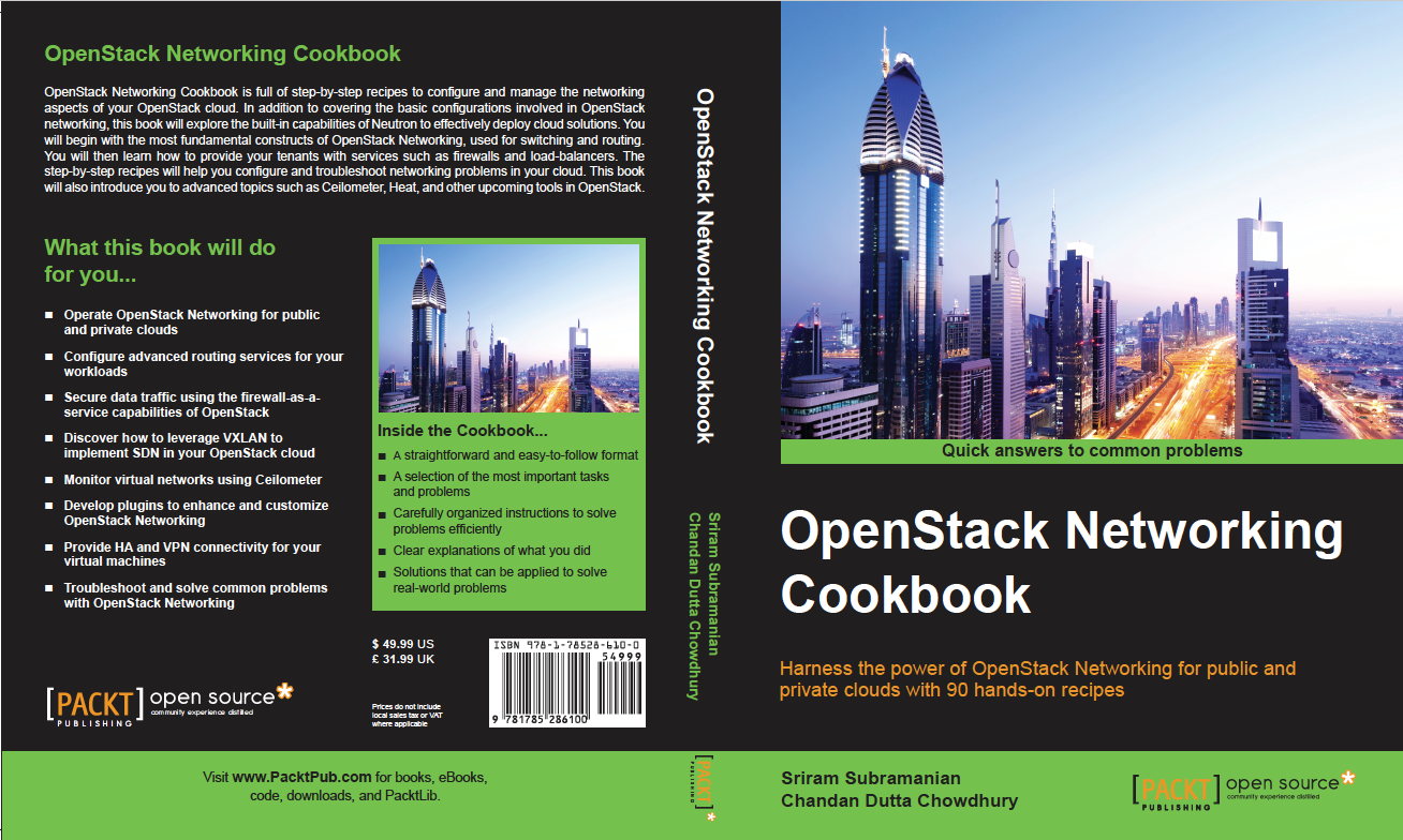 OpenStack Networking Cookbook