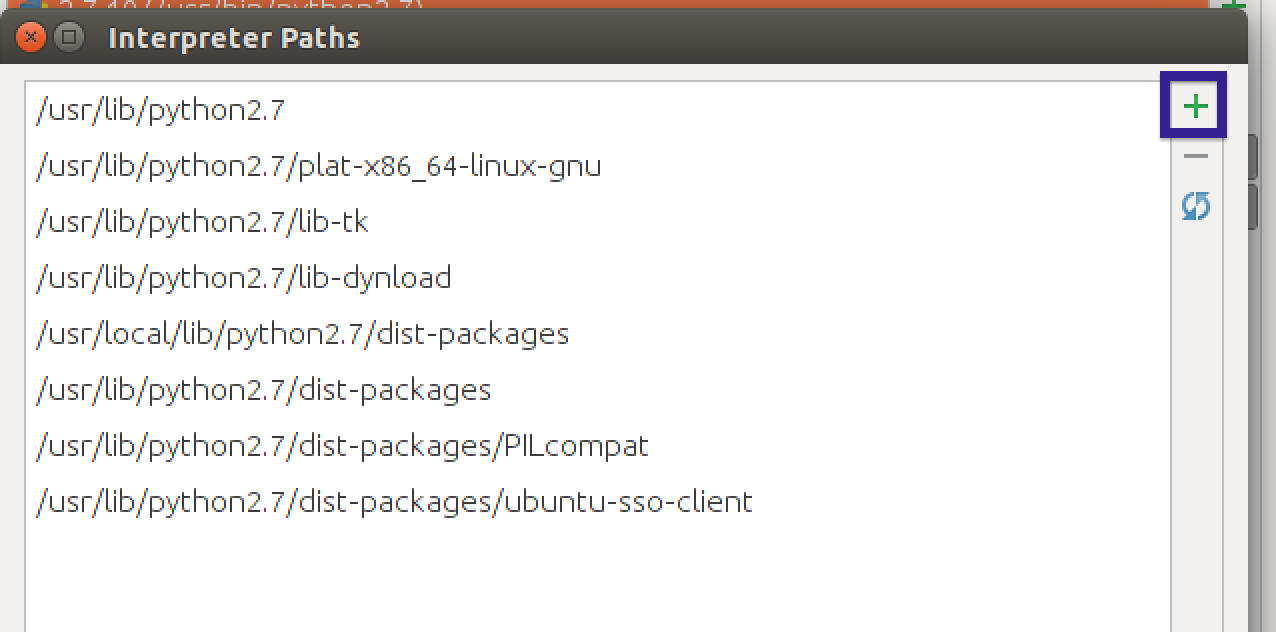 PyCharm Interpreter Add Path